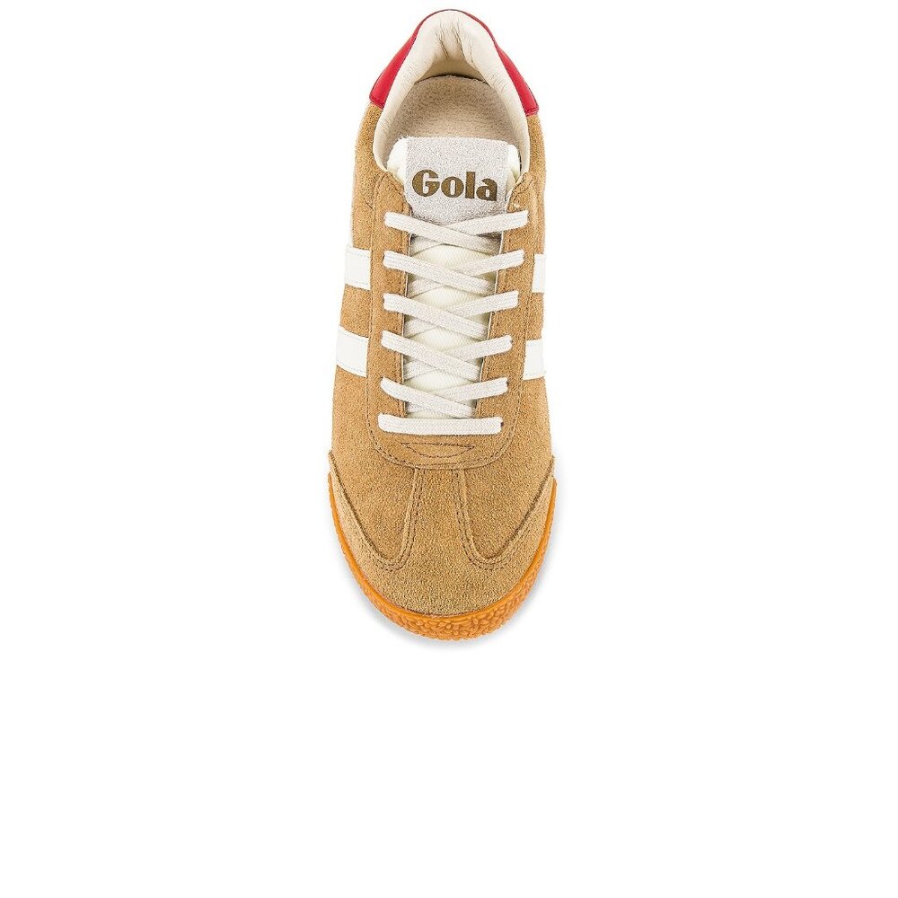 Gola Elan Sneaker Color Carmel, Off White, & Deep Red ReV - Picture 4 of 6